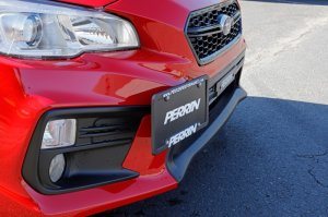 Subaru WRX STI License Plate Holder - Perrin Performance - PA Alta - `18-`21 Subaru WRX STI License Plate Holder - Perrin Performance - PA Alta - `18-`21